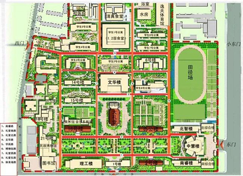 沈阳城建学院地图图片